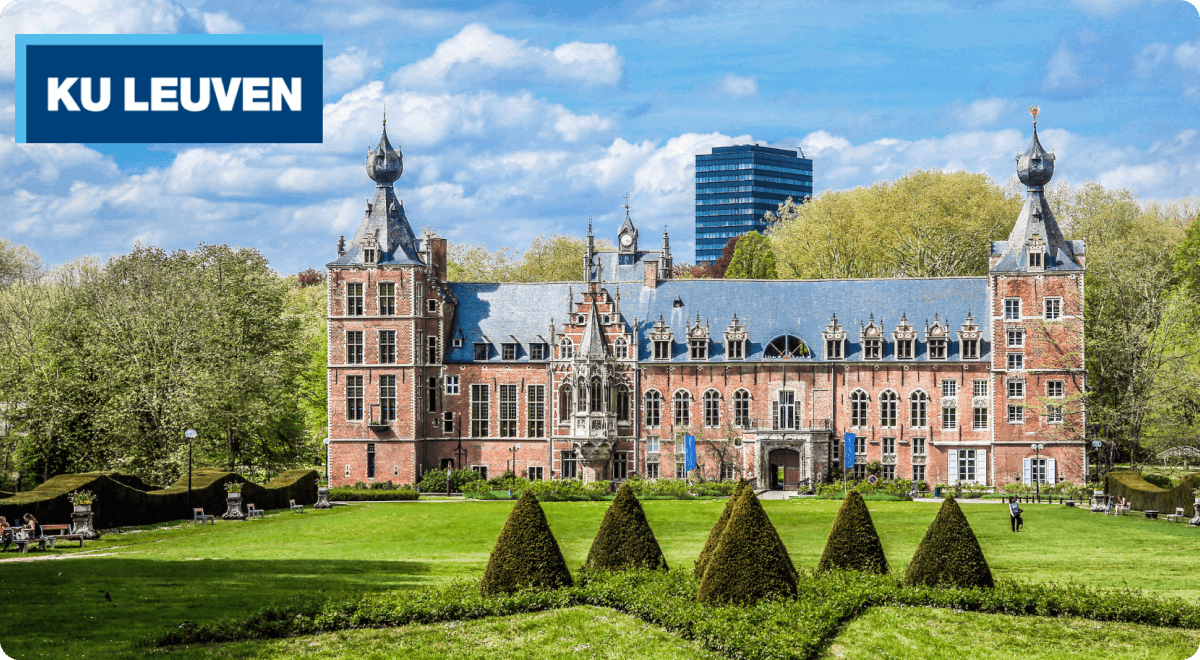 Onze methode wordt onderzocht door Universiteit Leuven.